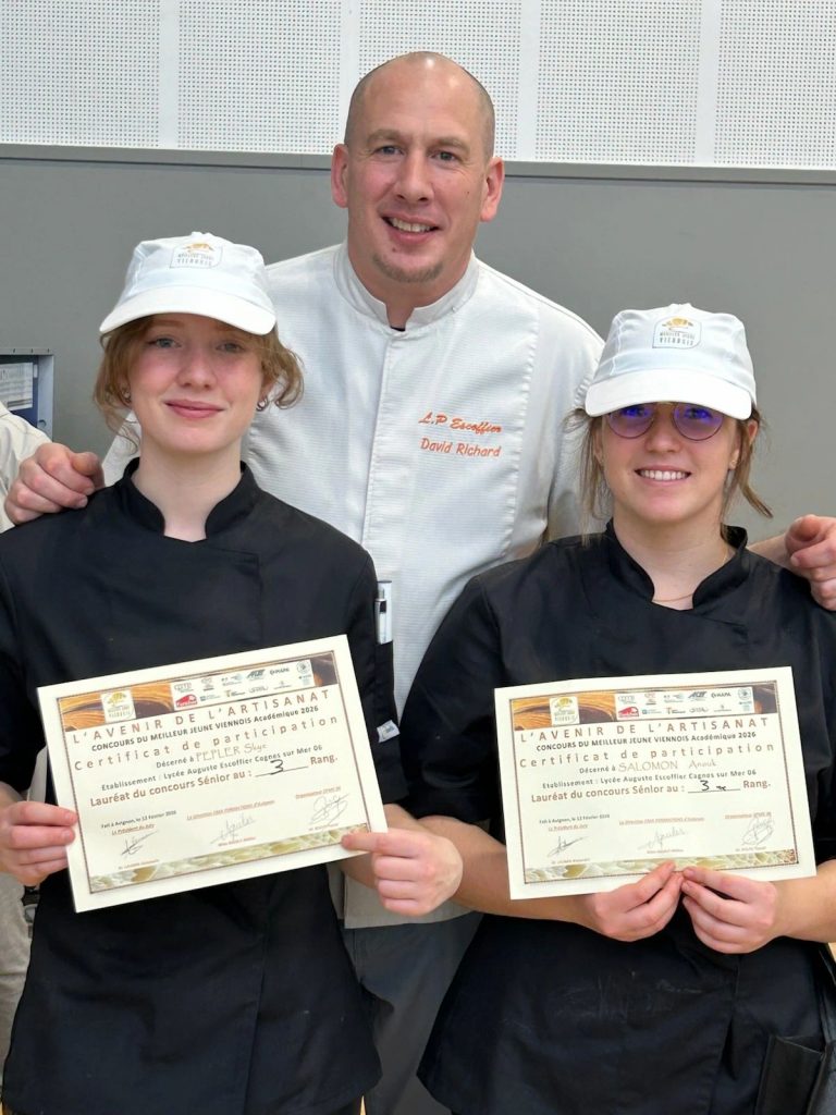 Podium du concours du Jeune viennois